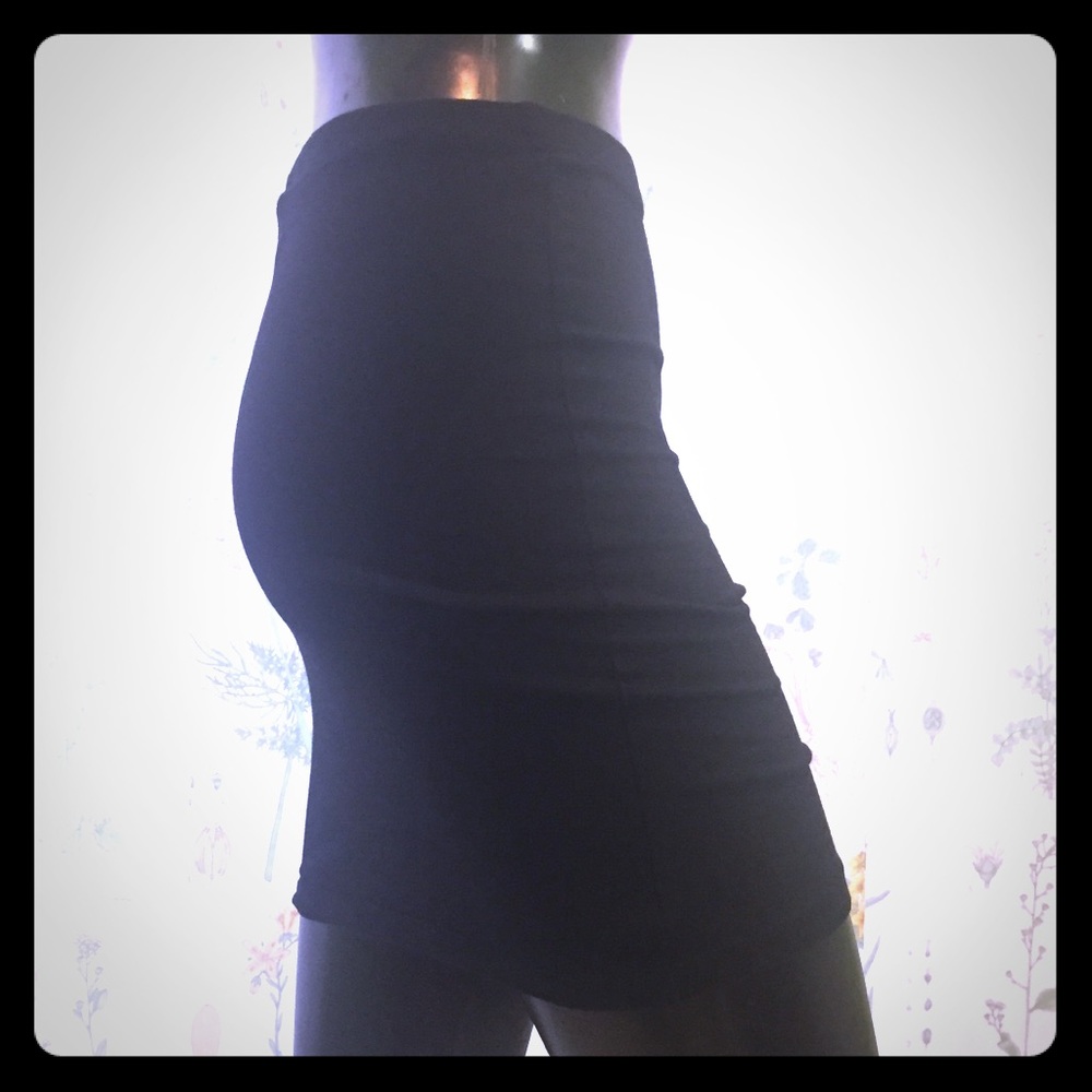 Divided by H&M  Black Mini Jersey Skirt
